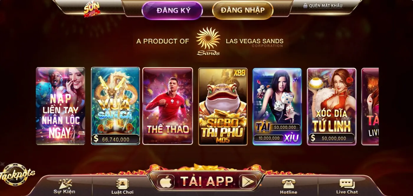 Những tựa game hot nhất tại Sunwin